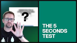 If your website fails this 5 seconds test, you're doing it wrong.