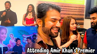 MUMBAI AATE HI ATTENDING AMIR KHAN’S MOVIE PREMIERE