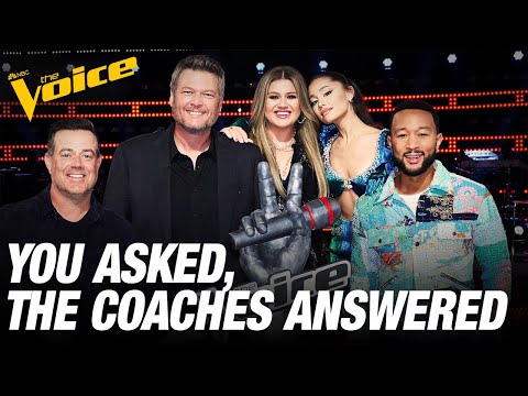 You Asked The Coaches Answered! | The Voice