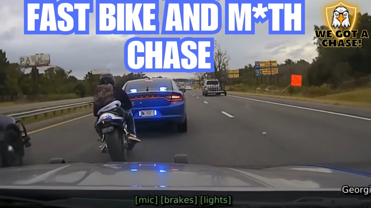 Georgia Troopers High Speed Motorcycle Chase - YouTube