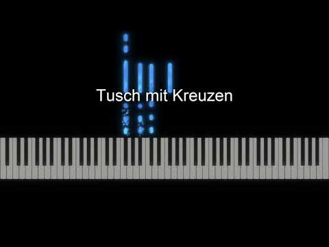 Tusch mit Kreuzen - Piano