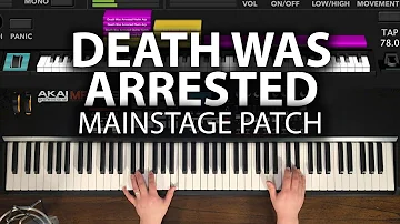 Death Was Arrested MainStage patch keyboard cover- North Point InsideOut