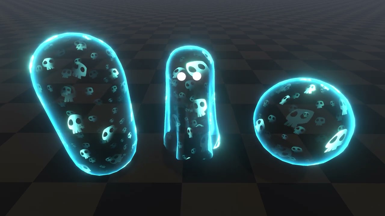 Ghost shaders for Unity | Fantasy edition | Asset store 