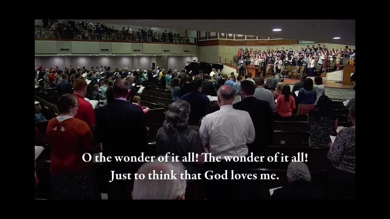 The Wonder of It All • Congregational
