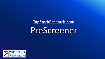 PreScreener Overview Part 1 | Introduction