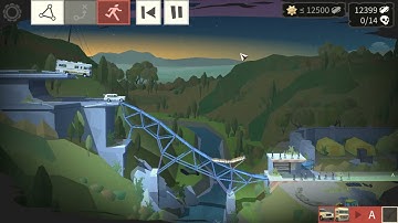 Bridge Construction The Walking Dead 2-7 Run Down Gold Badge