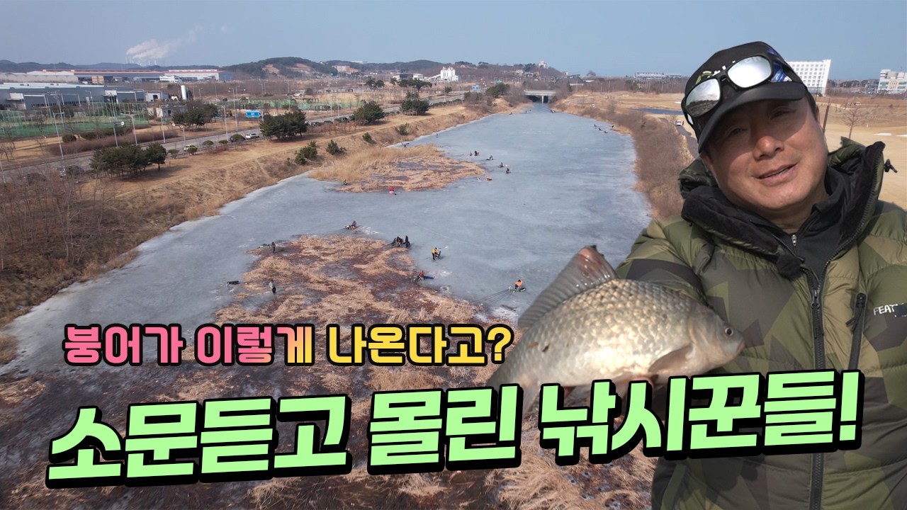 겨울철 오랜만에 마릿수 붕어가 나오는 포인트? - [월척수배 25시 The Live - Ep. 71]