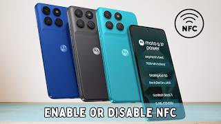 How to Enable or Disable NFC on Motorola G37 Power | Turn NFC On/Off Easily