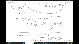 Example: Comparing Drag Force in Laminar and Turbulent Conditions