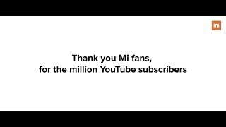 1 MILLION! #NoMillionWithoutYou