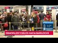 Demoras en Aeroparque por la ola de frío en todo el país