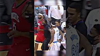 Boogie ignores markieff Morris after he bumped him 😂 #shorts #nba