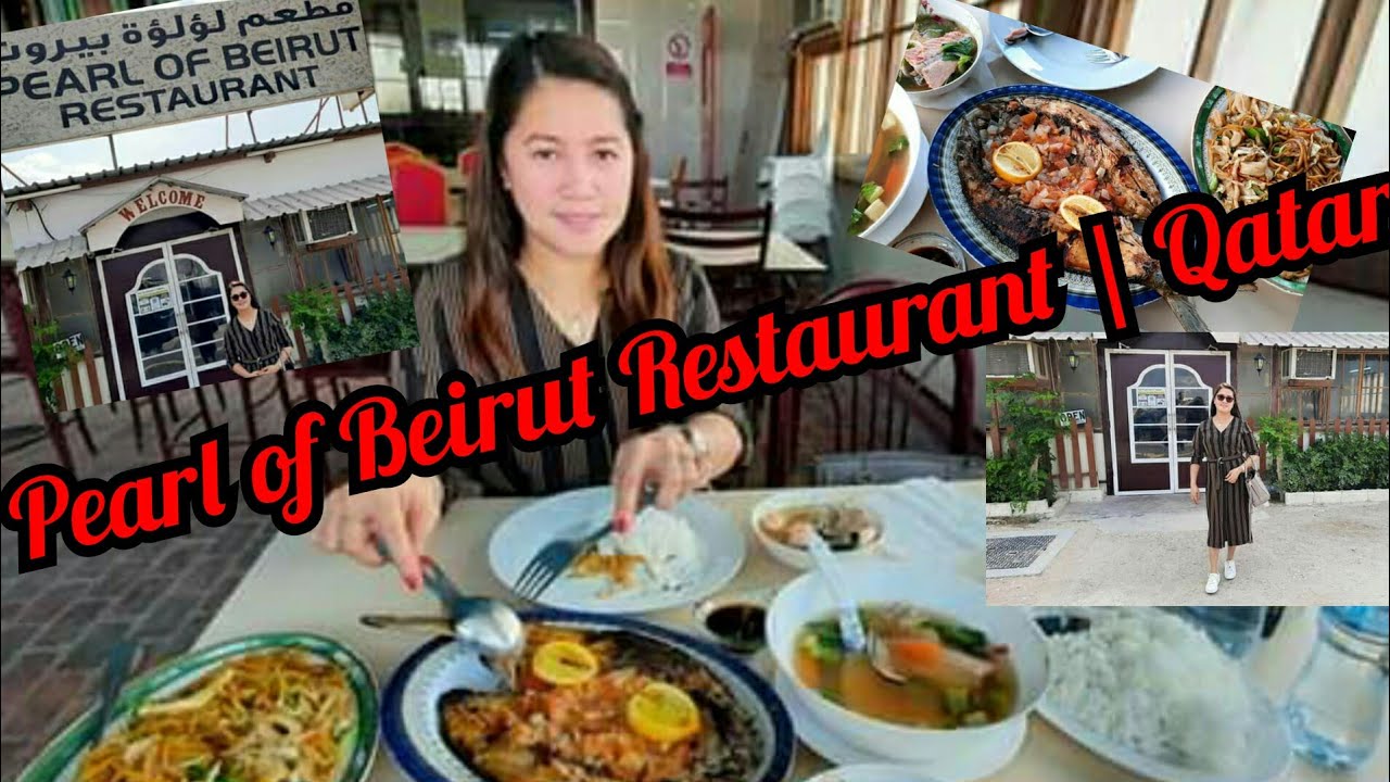 My beautiful sister in Qatar |food trip | Pearl of Beirut Restaurant