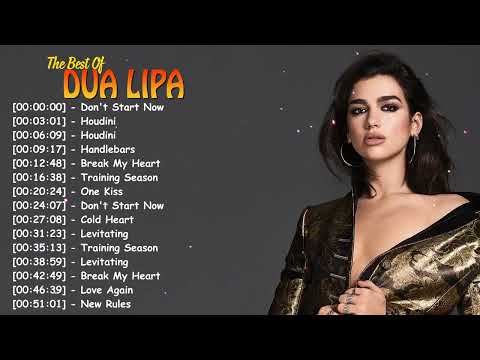 Dua Lipa Greatest Hits 2026 Pop Dance Music Playlist 