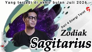 Zodiak Sagitarius Yang terjadi di akhir bulan Juli 2026 dari 4 energi tarot