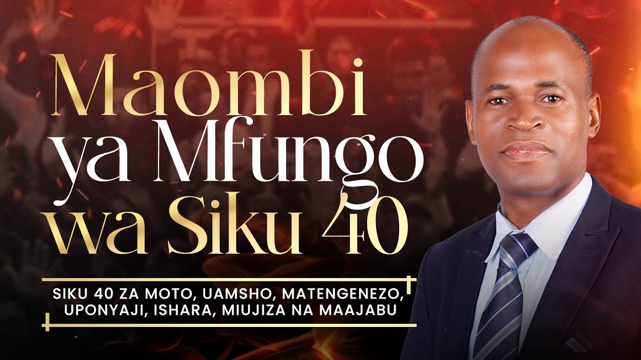 🔴LIVE  | IBADA YA MAOMBI YA SIKU 40 | SIKU YA TANO | IJUMAA  |  16.01.2026