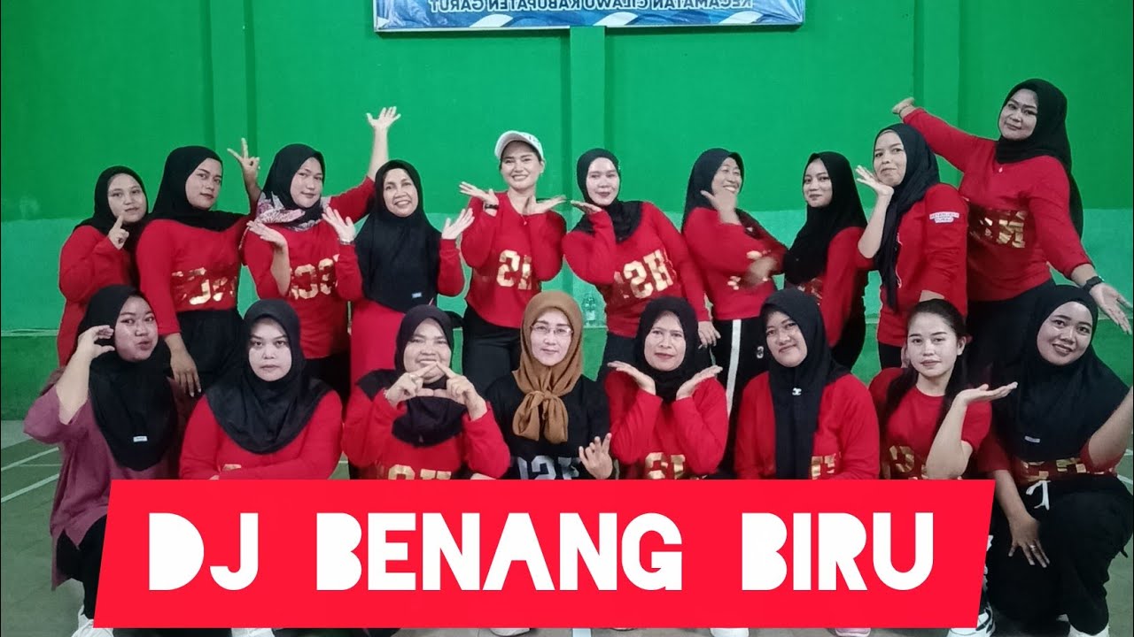 DJ BENANG BIRU REMIX Amelia Shanty | Senam Kreasi SENAM NHSC