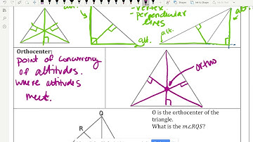 5.2 Altitudes and Orthocenter