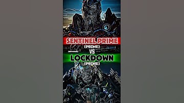 Sentinel Prime vs Lockdown #edit #wisedit #transformers #trending #fyp #shortsfeed