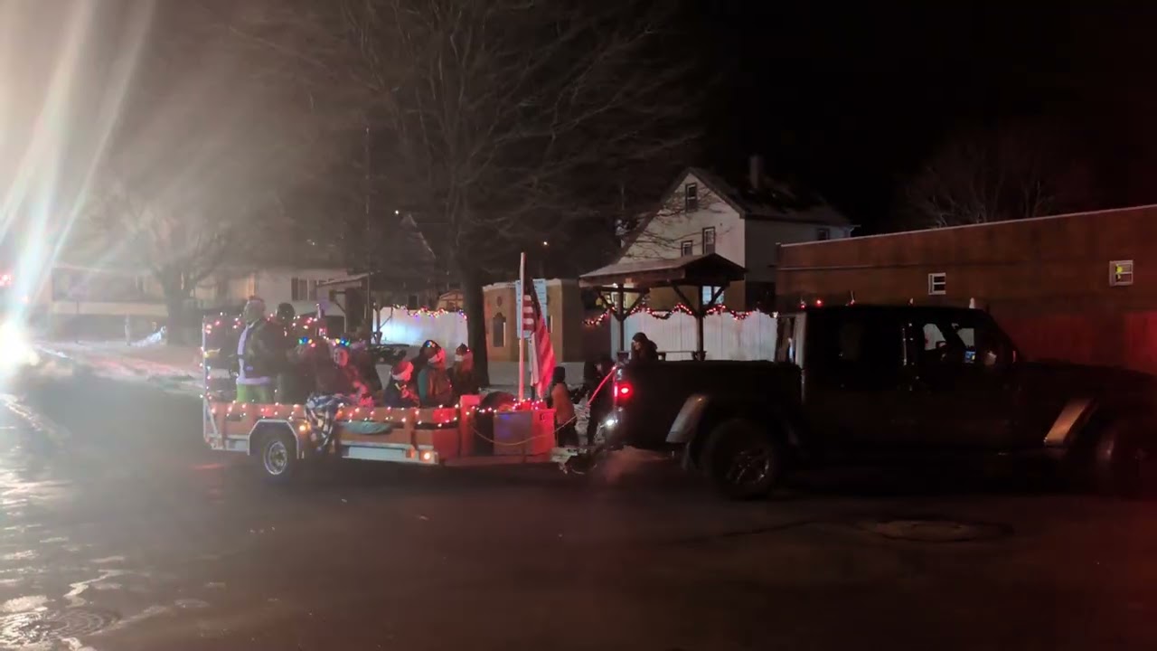 A Small Town Christmas parade 2025. Gallitzin PA 