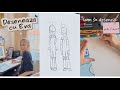 Partea 1 ✏️ schiță fată & băiat