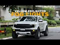 Triple Color Projector Fog lights for the Ranger Raptor