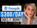 Freepik contributor program tutorial make money selling photos online 2024