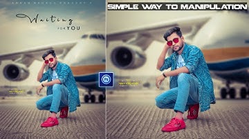 Photoshop Touch Mobile Realistic HD Photo Manipulation Editing Tutorial - PS Touch Best Tutorial 🔥