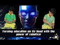 Futureready innovations by maati public schools students  android robot project