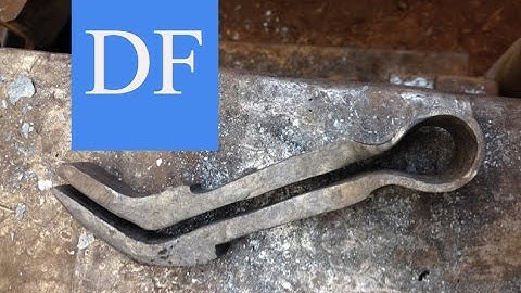 Blacksmithing Project - Forging A Filing Vise Insert