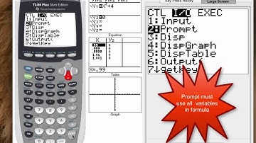 TI-84 Tutorial (Programming)