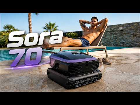 The ultimate pool cleaning robot: Beatbot Sora 70