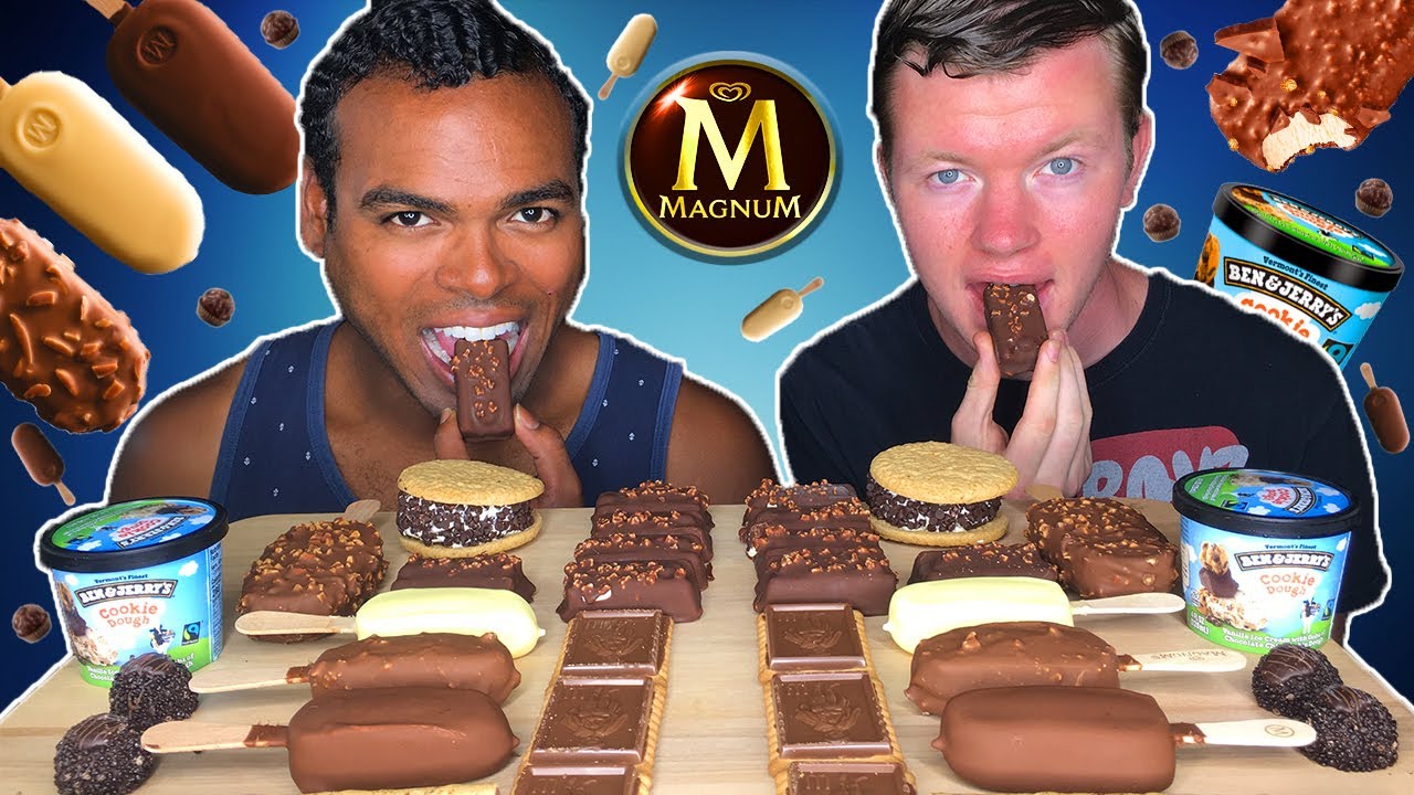 Asmr Chocolate Ice Cream Party