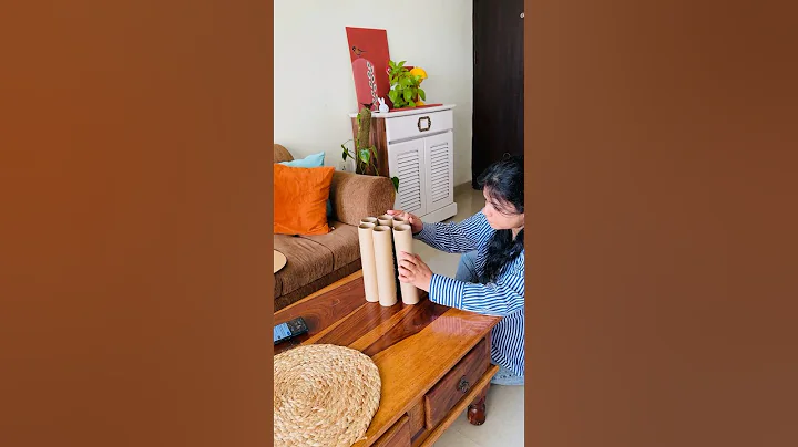 DIY Table From Cardboard 😳#shorts