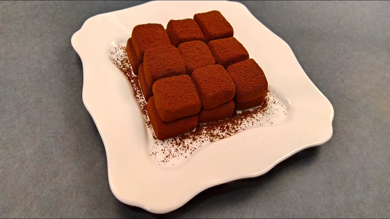 A simple truffle recipe made from condensed milk and cocoa powder
