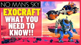 EVERYTHING You Need To Know About EXOCRAFT In No Mans Sky 2023!!