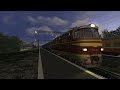 Тестовый заезд ЧС4-068 в Train Simulator