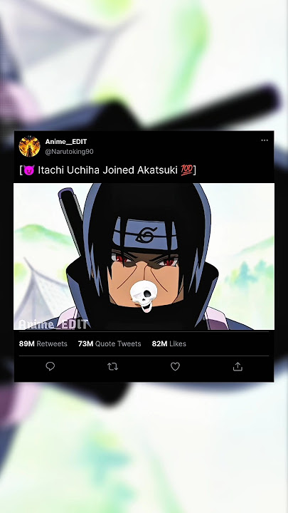 [😈 Itachi Uchiha Joined Akatsuki 💯][ New Edit Video ] #edit #anime #narutoshippuden #viralshorts