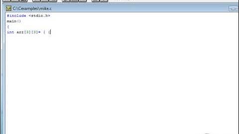 Learning C Programming Lesson 9: Character Array and MultiDimentional Array