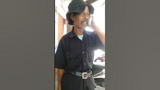 hansip kocak laporan dl tlpn komandan dgn hp terbarunya 😂