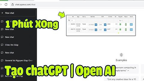 Hướng Dẫn A - Z Cách Tạo chatGPT | Open AI Chỉ Với 1 Phút Là Xong