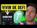Cómo vivir de DeFi generando un 55% con stablecoins en 2025