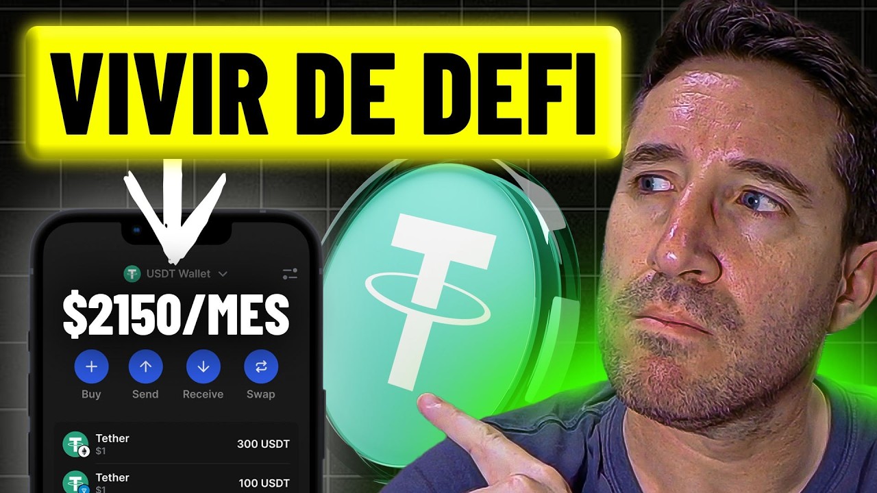 Cómo vivir de DeFi generando un 55% con stablecoins en 2025
