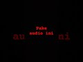 pake audio ini