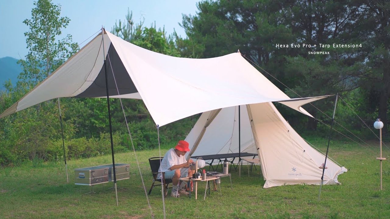 Snow Peak Tap Extension 4 + Hexa evo Pro / Solo Camping / Diet
