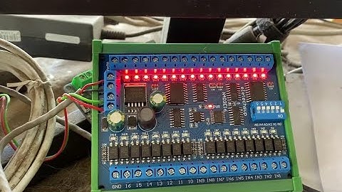 N4D3E16 Modbus io for drill bank 2803a out Darlington Npn Input opto isolated uccnc modbus 9600 Baud