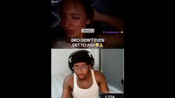 NO WAY SHE CALLED BRO UGLY ON STREAM 😭💔 #ykizziii #shorts #ometv #fail #ugly