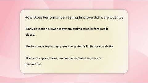 How Does Performance Testing Improve Software Quality? - Car Performance Pros