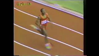 1983 Helsinki 200m 20.14  Calvin Smith 14.8.83