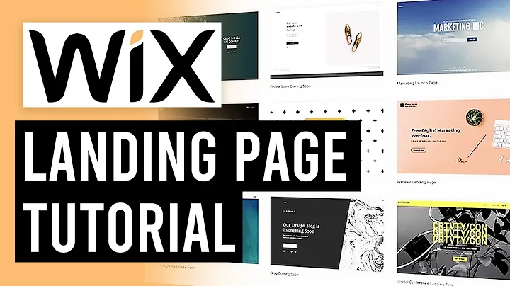 Create a Stunning Free Landing Page on Wix!